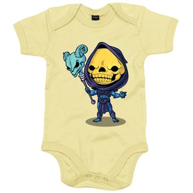 Body bebé Chibi Kawaii esqueleto villano,maestro del universo