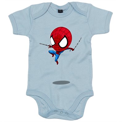 Body bebé Chibi Kawaii Spiderman parodia