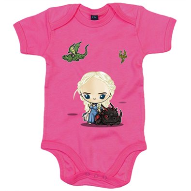 Body bebé Chibi Kawaii Daenerys Targaryen parodia